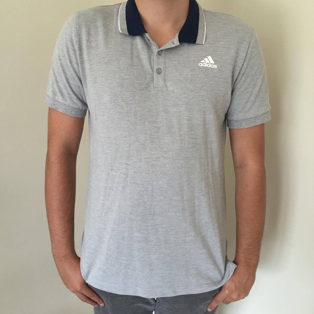 Grey Adidas Polo