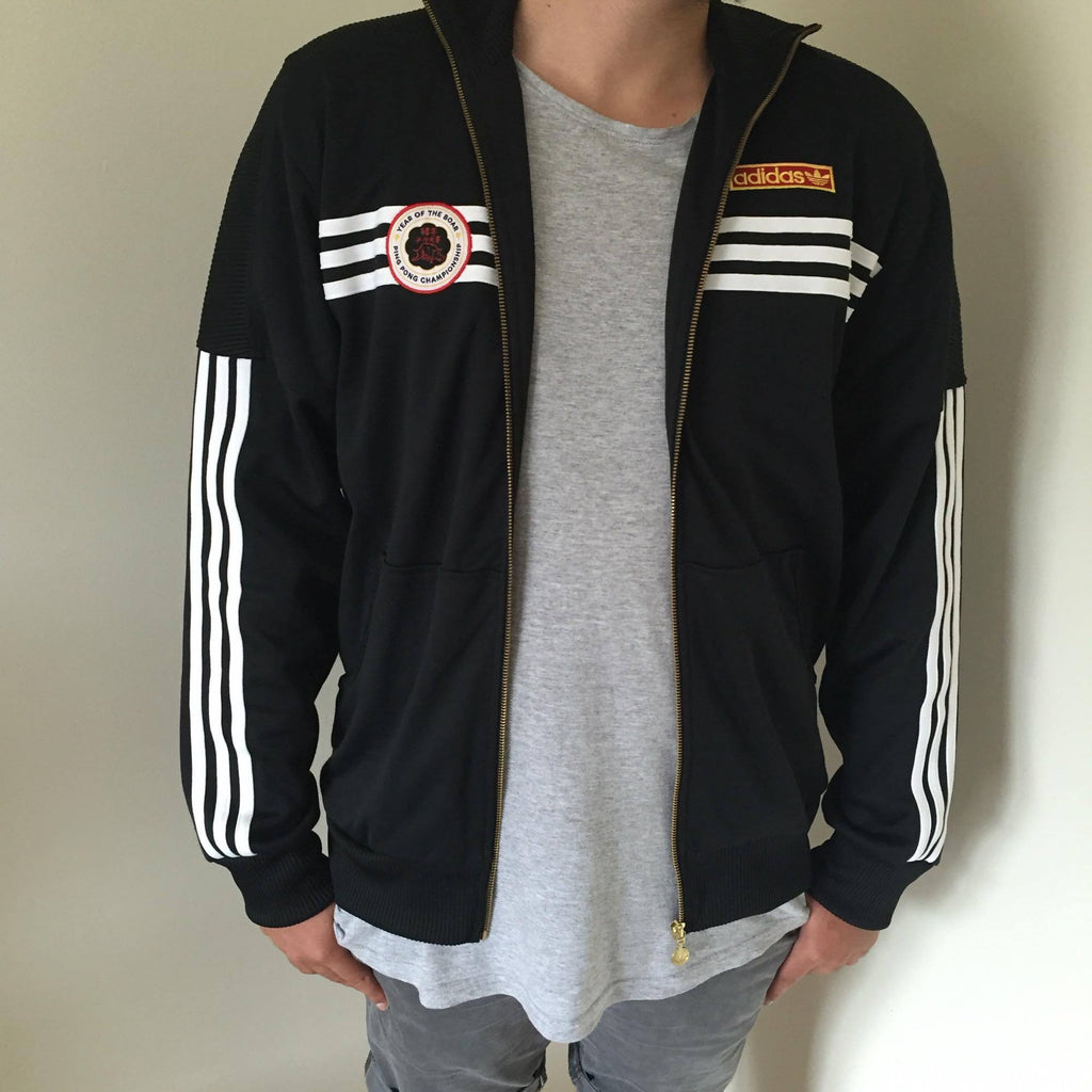 Black Adidas Mens Jacket