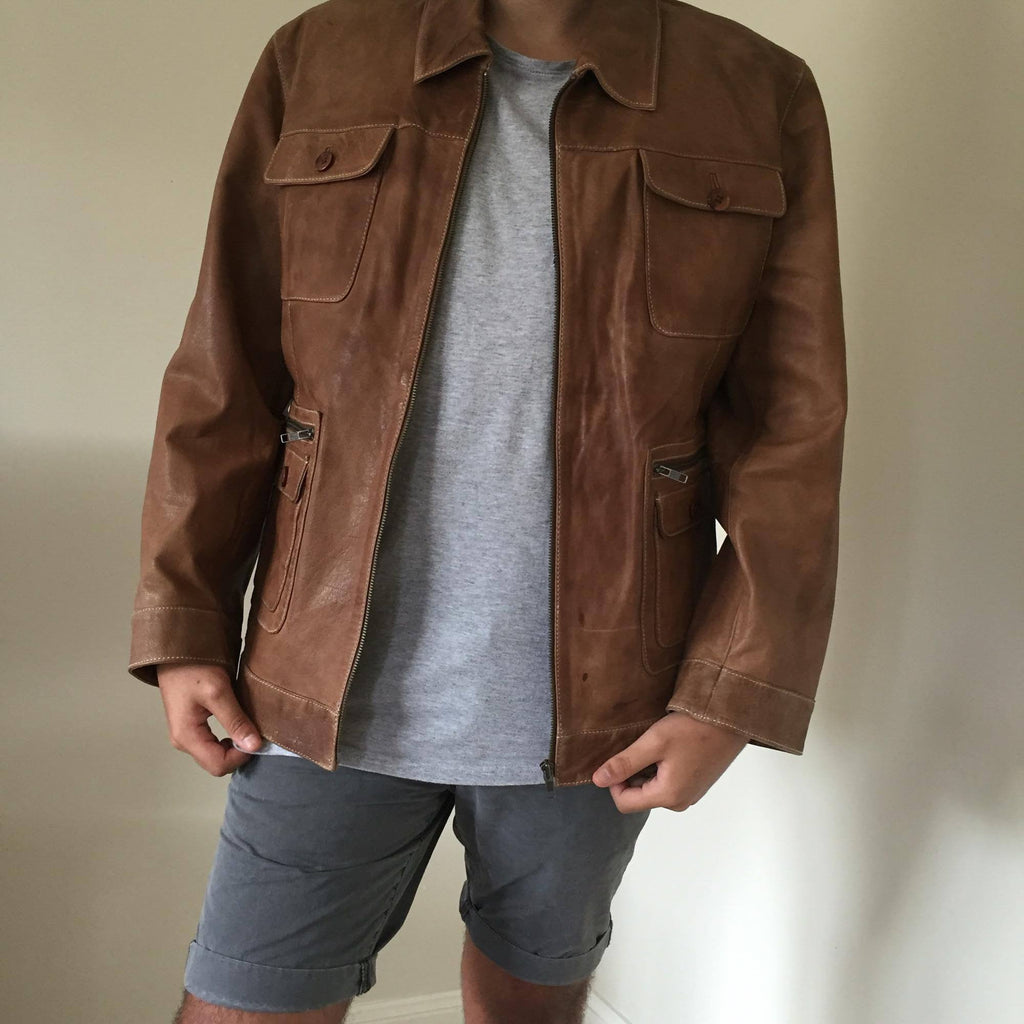 Brown Leather Jacket
