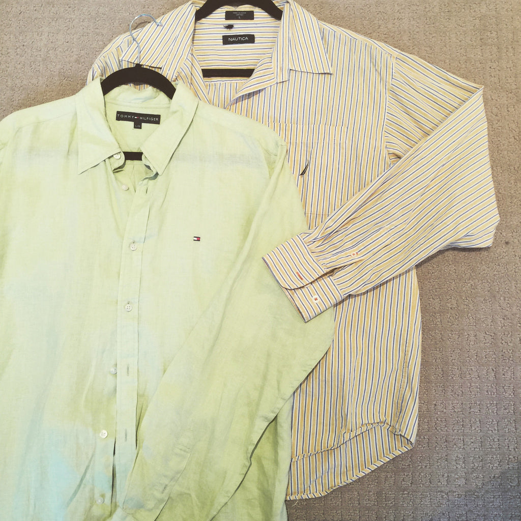 Tommy Hilfiger And Nautica Shirts